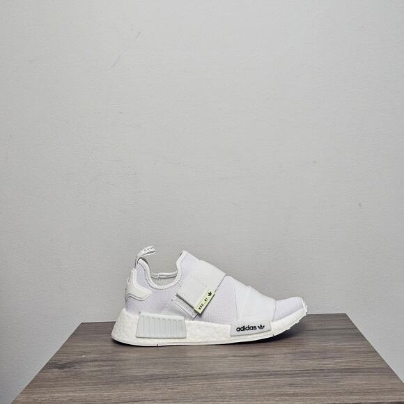 Adidas Women's NMD R1 Strap Closure Athletic Shoes Size 7 White NWT - Picture 6 of 9